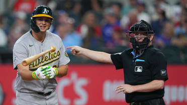 Nick Kurtz walks, breaks Athletics' record