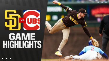 Padres vs. Cubs Highlights