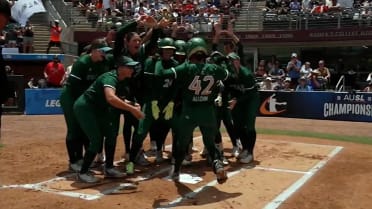 Jadelyn Allchin's two-run home run