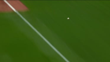 Gunnar Henderson's ball ruled foul after review