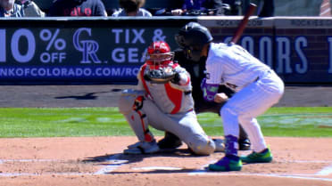 Aaron Nola K's Ezequiel Tovar