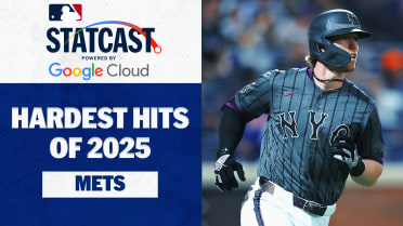 Mets' Hardest Hits of 2025