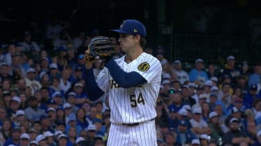 Robert Gasser strikes out Shohei Ohtani