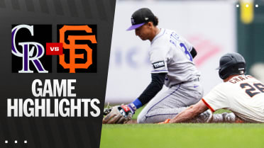 Rockies vs. Giants Highlights