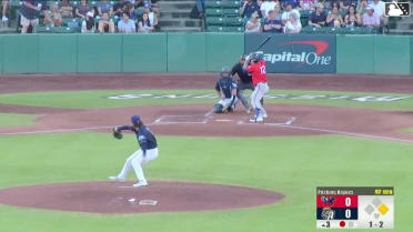 Billy Amick's two-run home run