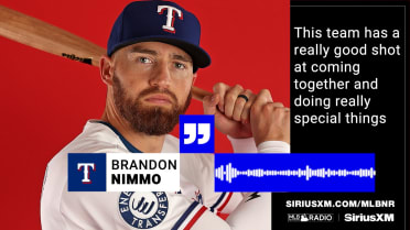 Brandon Nimmo on Rangers: 'It's been fantastic'