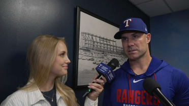 Skip Schumaker discusses Rangers' 4-1 win