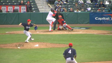 Victor Arias homers (3) on a fly ball to left field. Arjun Nimmala scores.