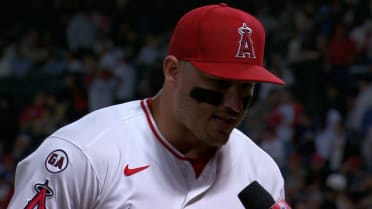 Mike Trout on his 1st inning homer, team offense