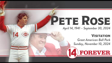 Pete Rose Visitation at Great American Ball Park