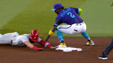 Weston Wilson caught stealing after challenge