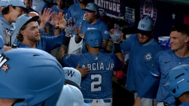 Los Nacionales pegan seis jonrones