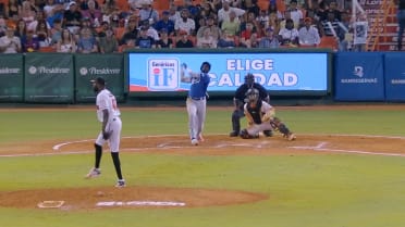 Ronny Mauricio's RBI single