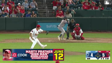 Joseph Sullivan homers (8) on a line drive to center field.