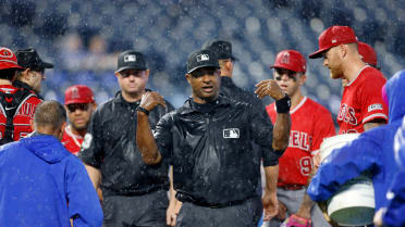 Angels-Royals enters rain delay in the 7th inning