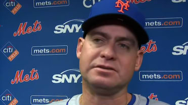Carlos Mendoza discusses Mets' 10-8 loss