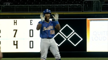 Tre' Morgan's three-extra-base hits