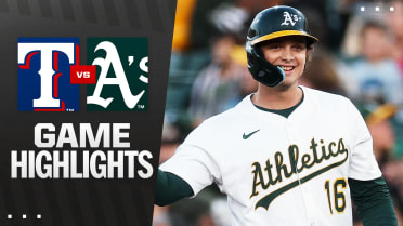 Rangers vs. Athletics Highlights