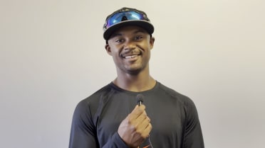 Enrique Bradfield Jr. talks his defensive highlights