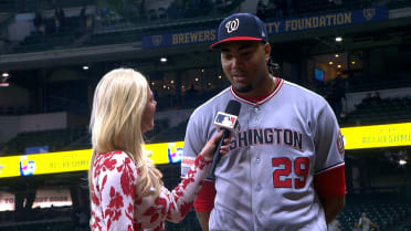 James Wood talks four-hit night