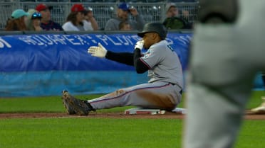 Xavier Edwards' triple