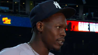 Jazz Chisholm Jr. on his two-run homer, dugout antics