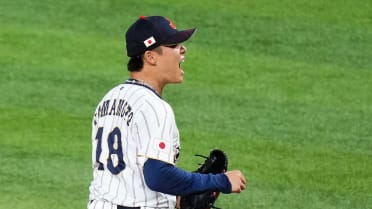 Yamamoto ends the top of the 4th with a K