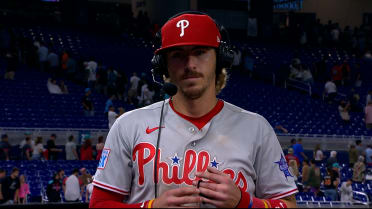 Bryson Stott on his home run, Zack Wheeler's start