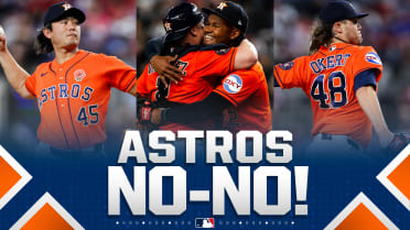 All 27 outs of Astros' combined no-hitter