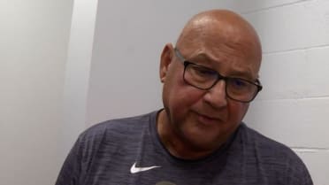 Terry Francona on lack of hits with runners on, more