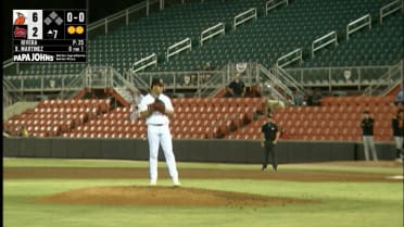 Bryan Rivera's eight strikeouts