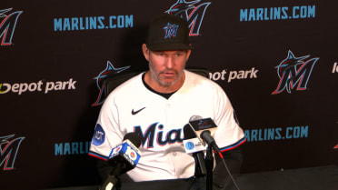 Clayton McCullough discusses the Marlins' 4-1 win