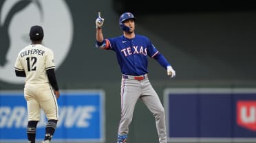 Evan Carter's RBI double
