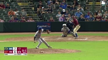 Paxton Kling singles on a ground ball to shortstop Jean Walters. Arturo Disla scores. Malcolm Moore to 2nd.