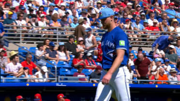 Eric Lauer strikes out Otto Kemp