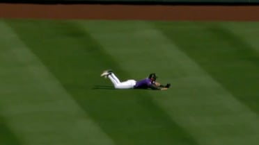 Brenton Doyle's great diving catch