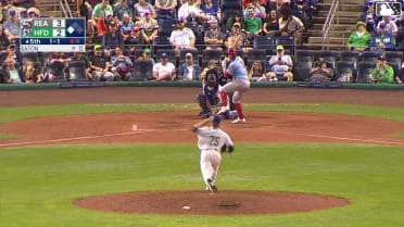 Aidan Miller singles on a line drive to right fielder GJ Hill. Bryan Rincon scores.