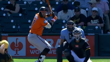 Colton Cowser's RBI double