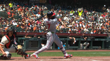 Data Viz: Jo Adell's two-run homer 