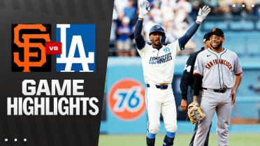Giants vs. Dodgers Highlights