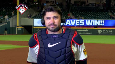 Travis d'Arnaud  joins MLB Network after the game