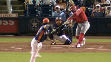 Andrés Chaparro's solo homer