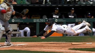 Chase Meidroth scores on error 