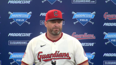 Stephen Vogt discusses Guardians' walk-off win