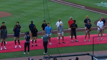 Braves honor top high school players before game