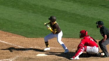 Clay Dungan's RBI bunt single