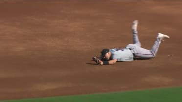 Jake Burger's diving catch