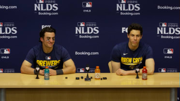 Christian Yelich, Sal Frelick talk win: 'Find a way'
