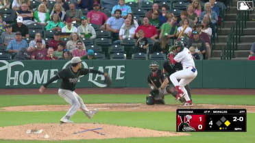  Emil Morales' 19th High-A home run of the season