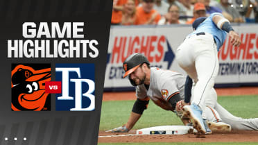 Orioles vs. Rays Highlights